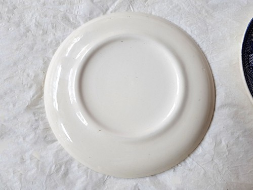 Set of 6 Vintage BLUE WILLOW Coupe 6" Bread & Butter Plates, Scio (1970s) - Picture 6 of 10