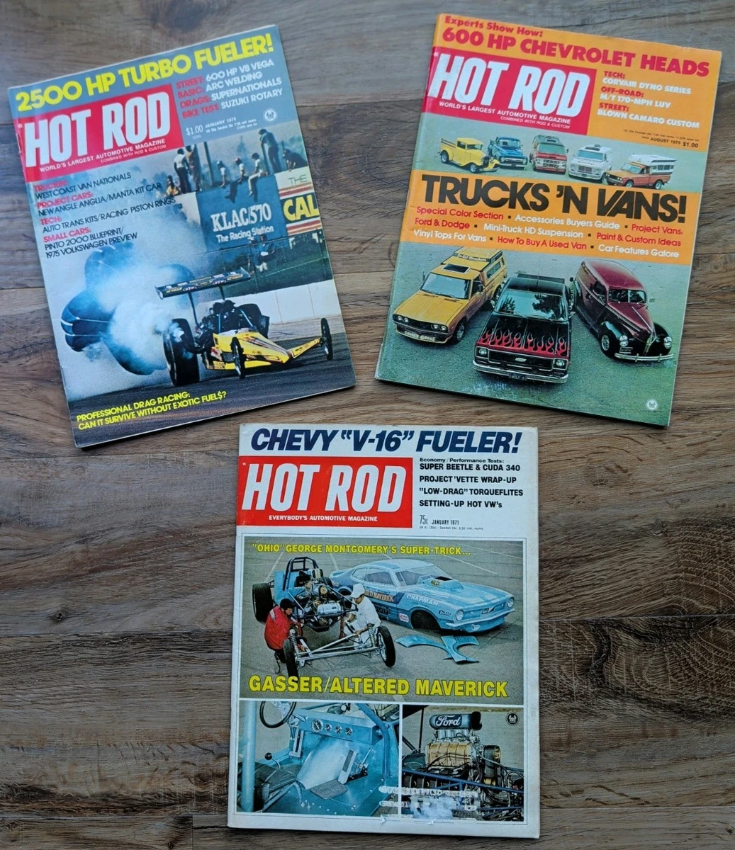 Preços baixos em Revistas de Veículos colecionáveis Hot Rod | eBay