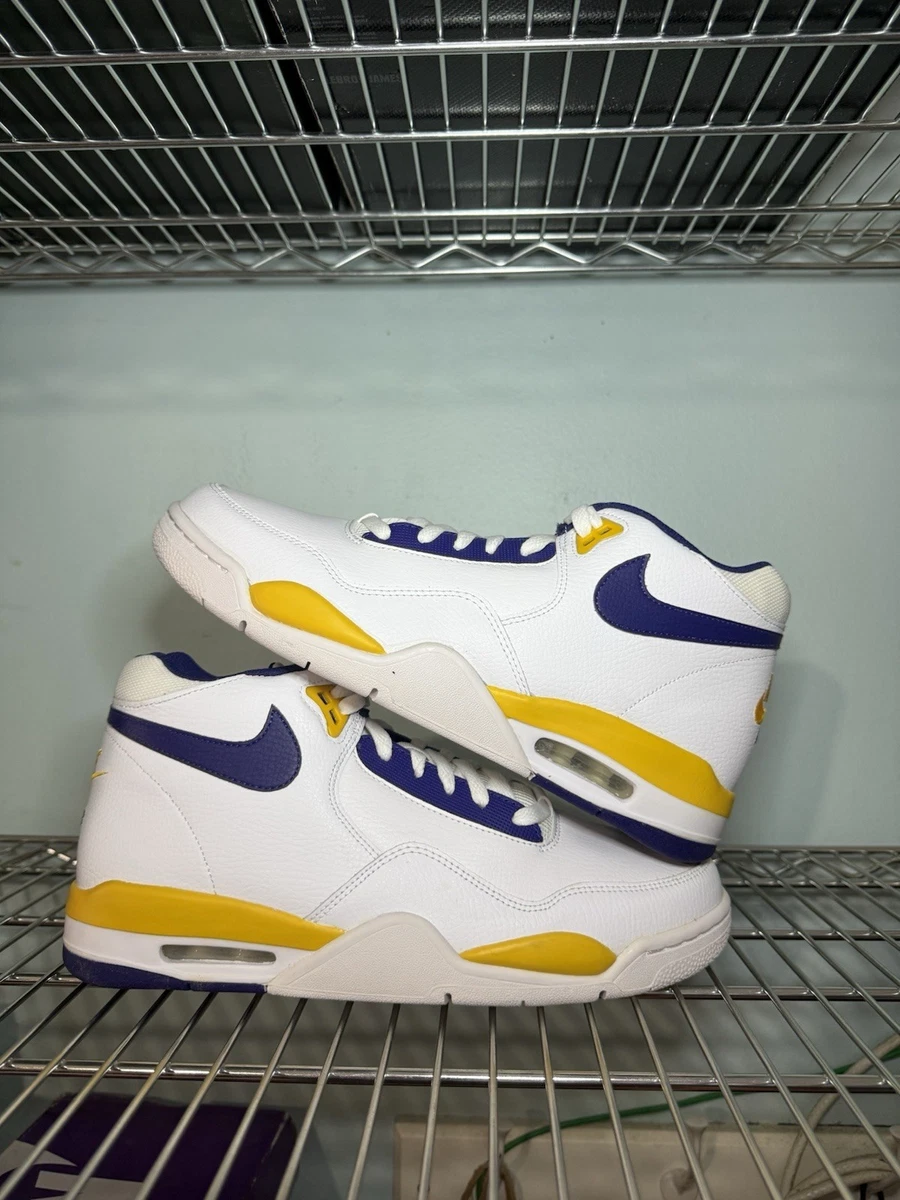 Nike Flight Legacy Lakers for Sale | Authenticity Guaranteed | eBay