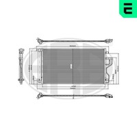 Kondensator Klimaanlage Mit Trockner FüR Hyundai IX35 1.6 2.0 4WD KIA Sportage