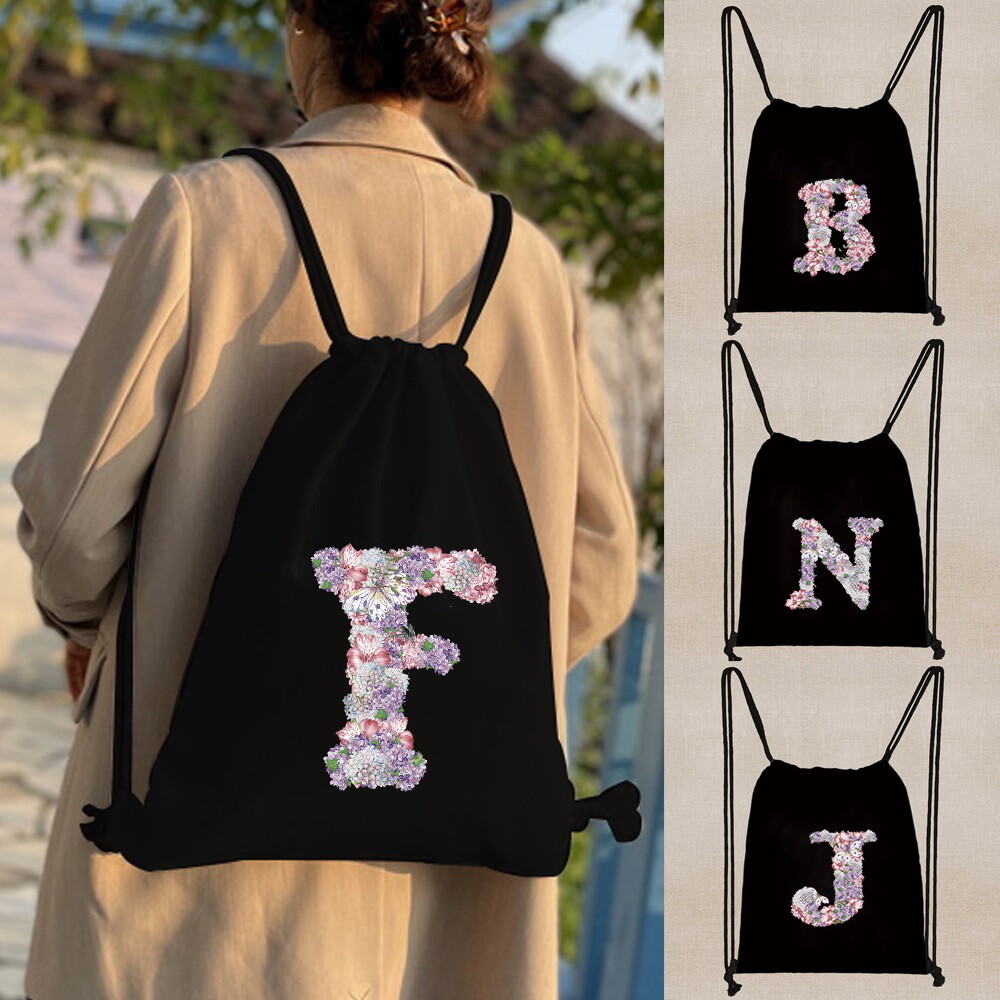 Waterproof Drawstring Book Bag Sport Gym Swim PE Dance Girls Boys Sports  Ballet