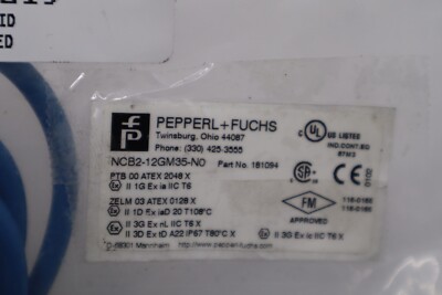 New In Box PEPPERL + FUCHS NCB2-12GM35-NO Inductive Proximity Switch STOCK L210C