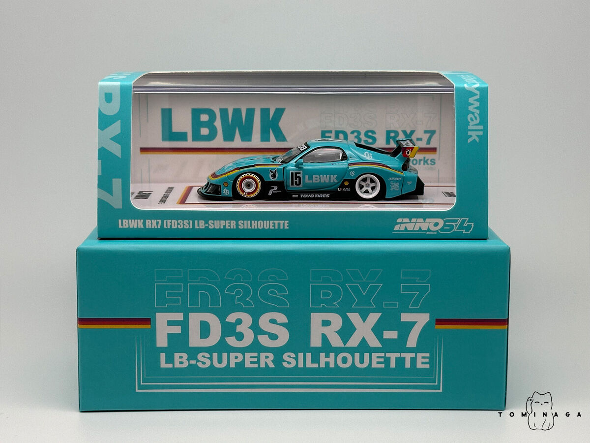 INNO64 INNO LBWK RX7 FD3S LB-Super Silhouette 2024 HOBBY INNO64 INNO LBWK RX7 FD3S LB-Super Silhouette 2024 HOBBY