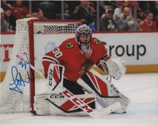 Chicago Blackhawks Jeff Glass Signed Autographed 8x10 Photo COA A