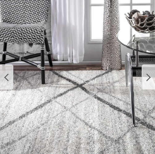 Porch Den Gray Stripes Area Rug Plush Low Pile 8 2 X 11 6 Porch Den Gray Stripes Area Rug Plush