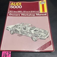 Haynes Automotive Repair Manual 428 Audi 5000 1977-1983 Haynes Automotive Repair Manual 428 Audi 5000 1977-1983