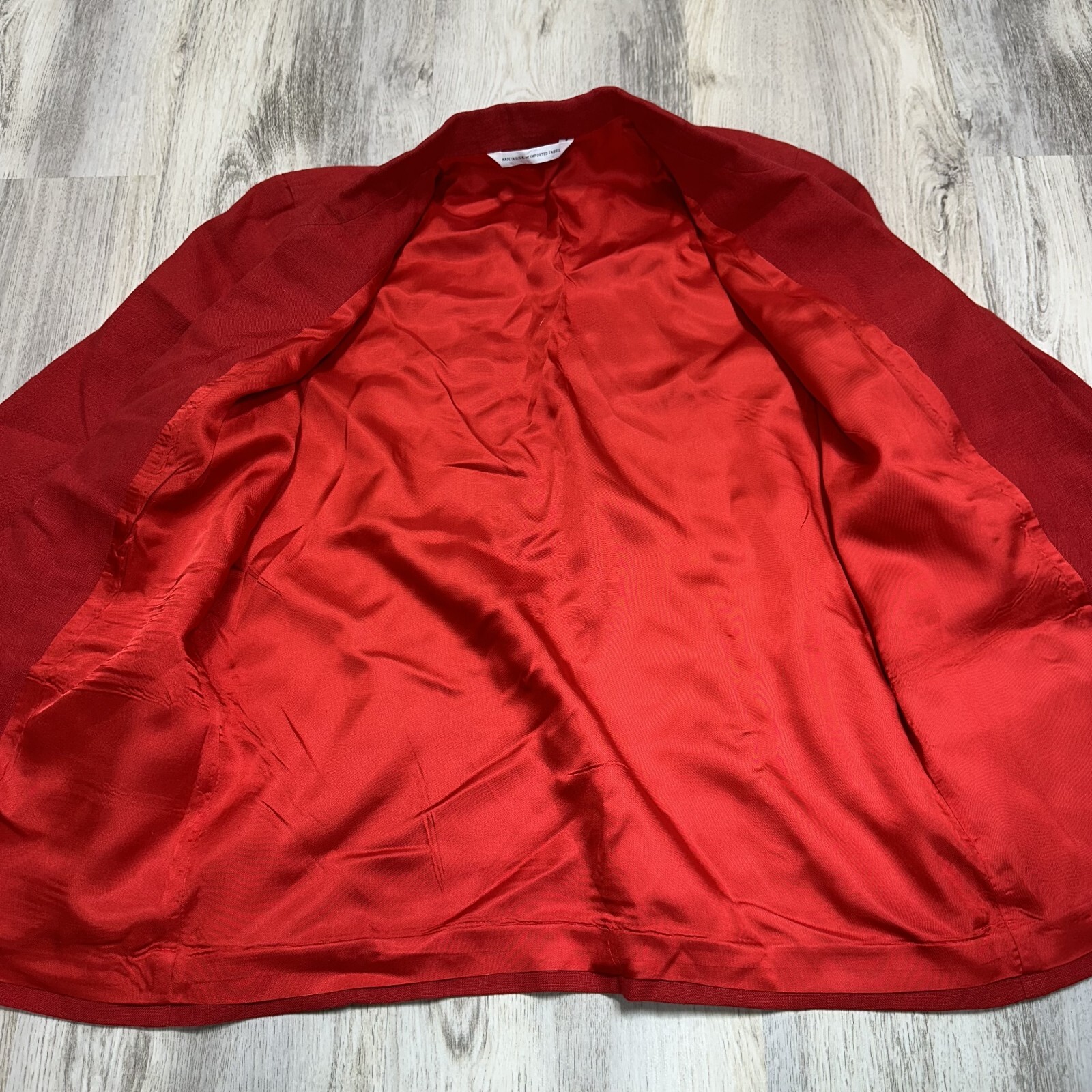 Talbots Petite Collection Red Blazer Jacket Two B… - image 7