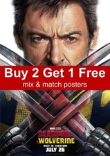 Deadpool And Wolverine 2024 Wolverine Movie Poster