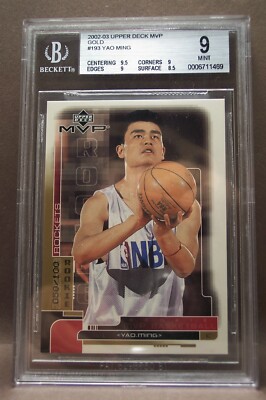 その他 UD GLASS Yao Ming auto 2002-03 Upper Deck UD Glass Auto Focus YAO MING - Rookie