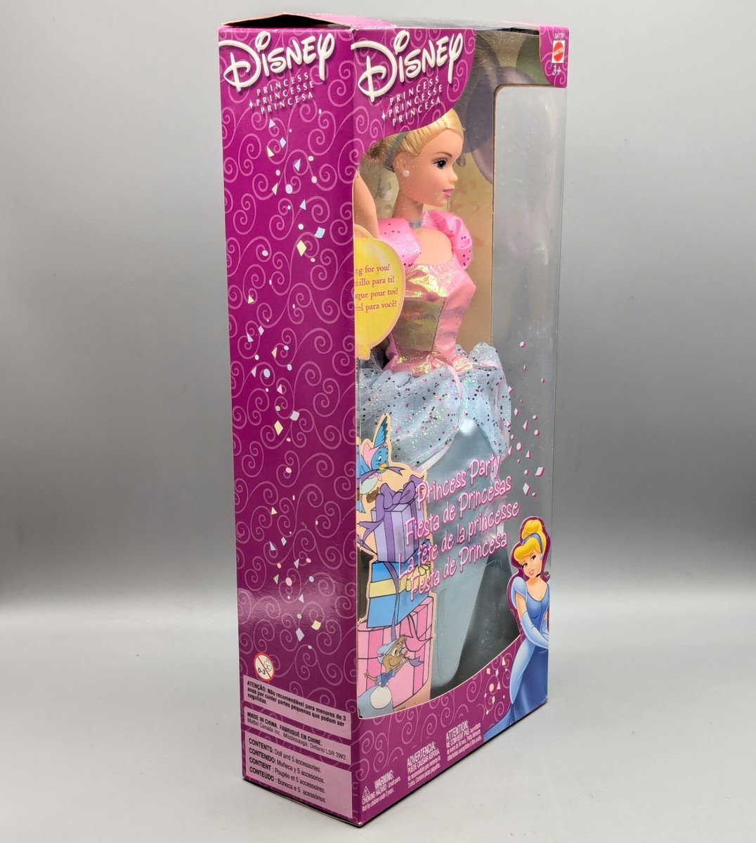 Ramu　ディズニーベール New Vintage 2002 Mattel Disney Princess Party Cinderella