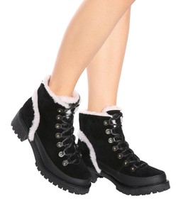 cooper shearling bootie