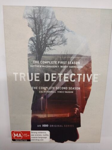 True detective Season one & two 6DVD+Bonus features Region4-2014 bs353 - Imagen 1 de 2