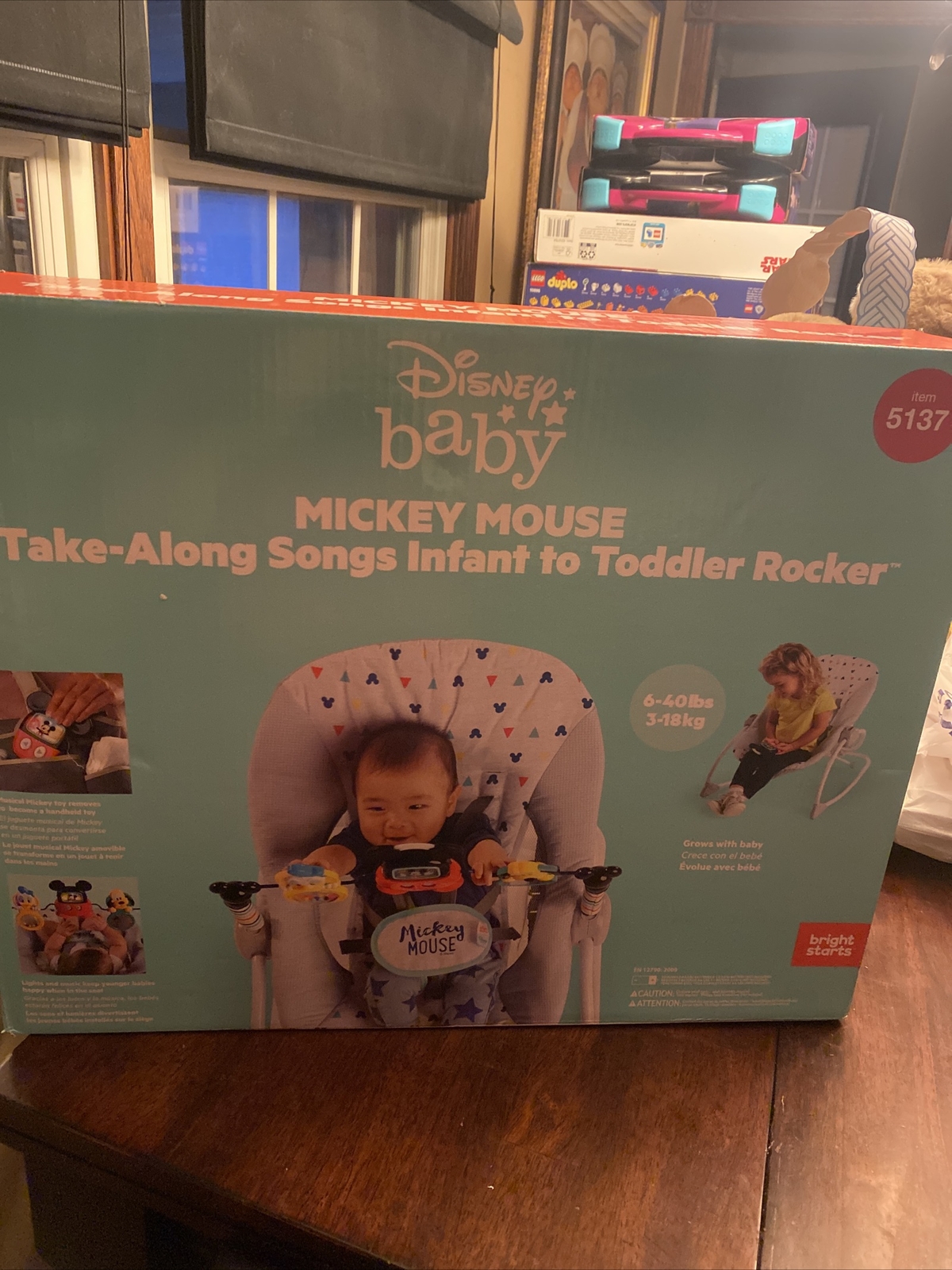 disney baby mickey mouse rocker