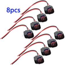 8x Fuel Injector Harness Connector Pigtail for S824 S-824 1P1344 WPT-1051 PT2160