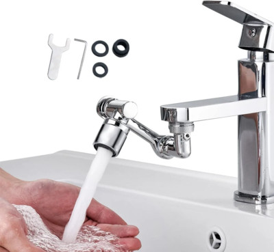 1080° Rotating Faucet Extender Aerator,Universal Splash Filter Faucet,1080 Big