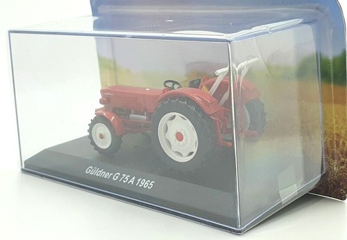 Hachette 1/43 Scale Model Tractor HL15 - 1965Guldner G75 A - Red - Picture 5 of 5