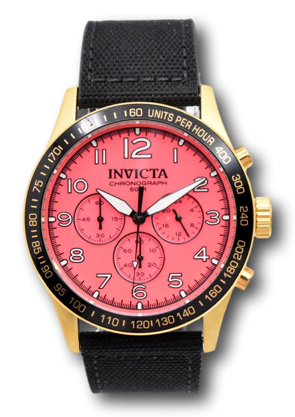 Invicta Night Vision Super Luminous Dial Men's 44mm Chrono Watch 40521