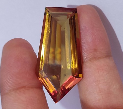 AAA+Natural Certified Zultanite Color Changing A+ Fancy Cut 37 Ct Loose Gemstone - Picture 3 of 14