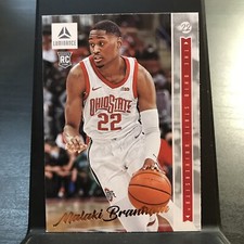 2022-23 Panini Chronicles Draft Picks Luminance Bronze #43 Malaki Branham