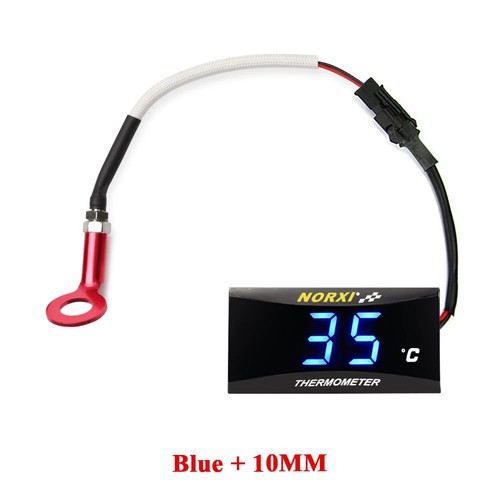 Moto Cylinder Head Temperature Sensor Norxi Square Digital Instrument Humidity - Picture 8 of 34