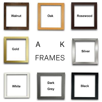 Square Picture Frames Modern Photo Frame Instagram Black White Gold Silver Grey Ebay