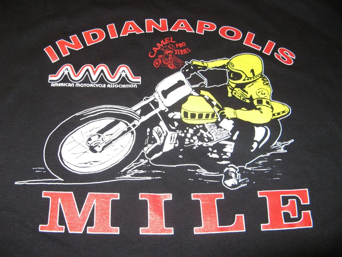 Yamaha TZ-750 TZ750 Vintage Dirt Flat Track Indy Mile T Tee Long