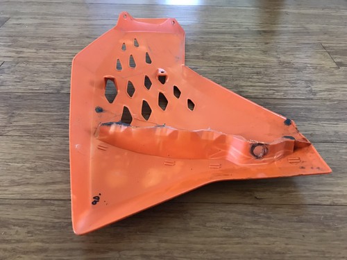 Used KTM SX EXC radiator spoiler right 2007-2011 - Picture 6 of 7
