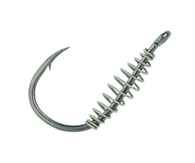 Owner Teighaken Öhr (53125) Gr. 8 - Angelhaken mit Spirale