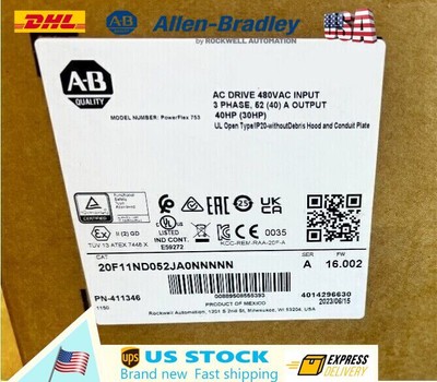 20F11ND052JA0NNNNN Allen-Bradley 20F11ND052JA0NNNNN PowerFlex 753 AC Drive