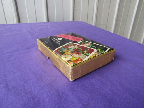 French Rose Plastic Coated Playing Cards Piatnik Austria #2265 Vintage - Picture 5 of 6
