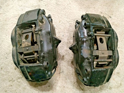BMW E38 728i 730i 735i FRONT BRAKE CALIPERS CALIPER SET OEM BREMBO 4 PISTON - Picture 2 of 5