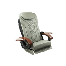 SHIATSULOGIC Pedicure Chair Cover Grey Vibration Seat Cushion Upholstery