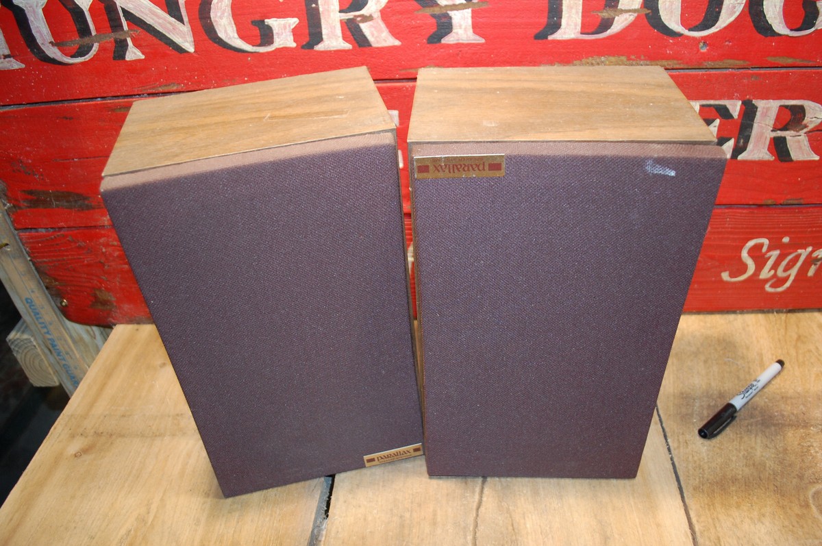 Parallax 复古扬声器系统柜型号1220 书架复古| eBay Parallax 复古扬声器系统柜型号1220 书架复古| eBay