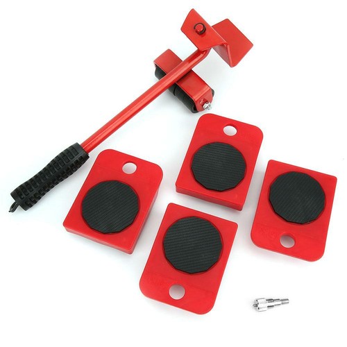 Furniture Transport Set Lifter Moving Plate Mover for Heavy Objects Bearing New - Zdjęcie 1 z 18