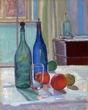 Poster Decor.Home interior wall design.Spencer Frederick Gore art.Bottles.15135