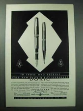 1931 Eversharp Doric Pen and Pencil Ad - Who Receive