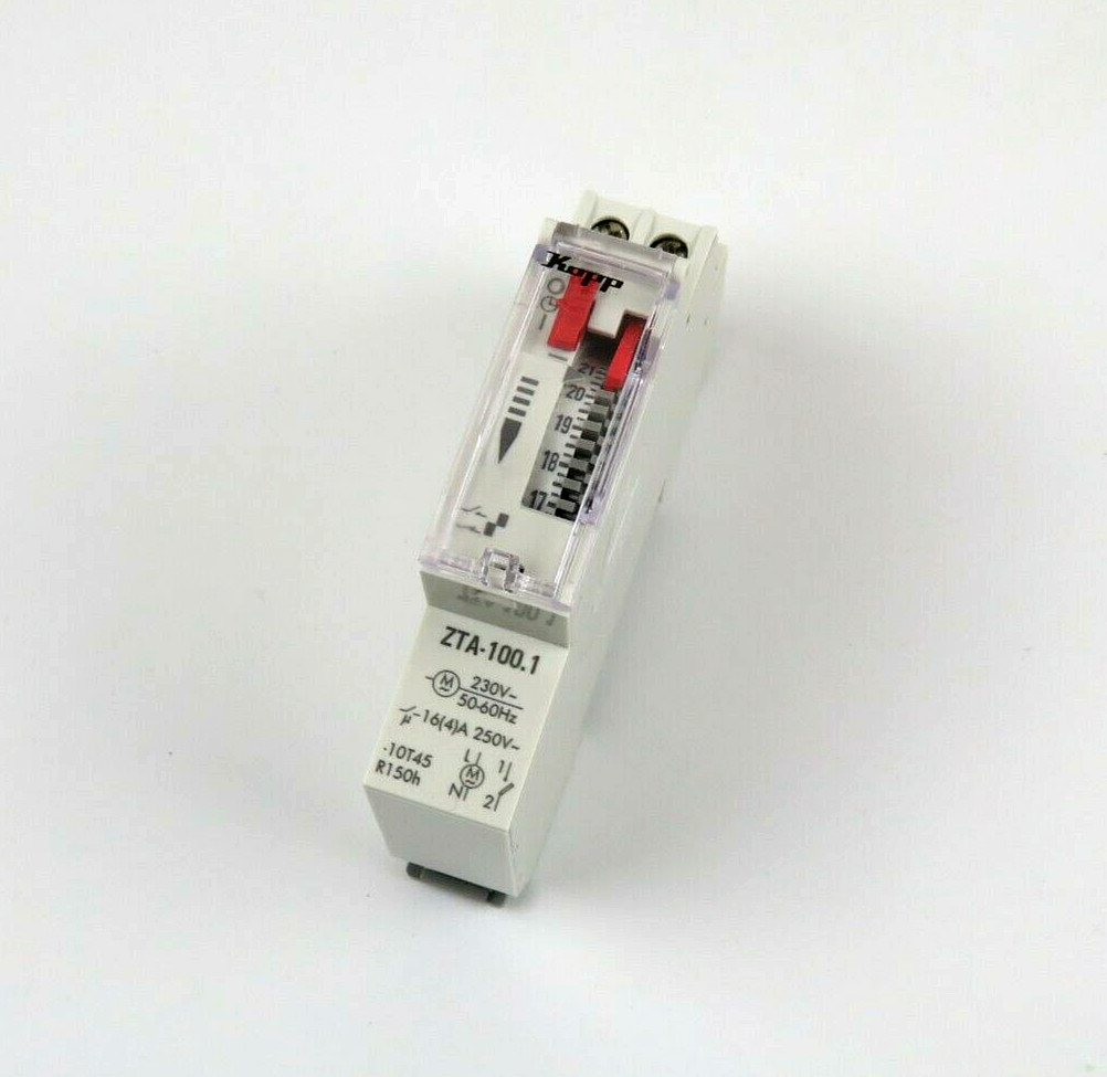 Digitale Zeitschaltuhr DIN-Schiene - Programmierbarer Timer 16A 220V