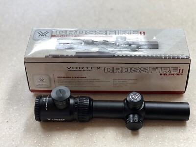 Vortex Crossfire II 1-4x24mm V-Brite Reticle 30mm Riflescope CF2-31037