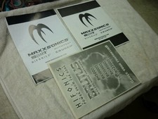 HIFONICS MAXXSONICS AMPLIFIER OWNER'S MANUALS!!!