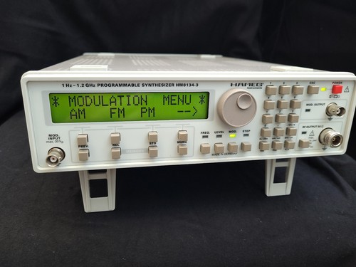 Hameg HM 8134-3 Syntezator HF Generator Nadajnik Hameg do 1,2 GHz - Zdjęcie 2 z 13