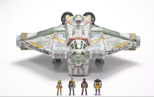 Star Wars Micro Galaxy Ghost 15" Fahrzeug mit bewegungsaktivierten Lichtern und Sounds - Bild 3 von 6