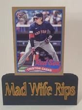 2024 Topps 1989 Baseball - Triston Casas Gold #d/50 Red Sox - #89B2-20 - SSP