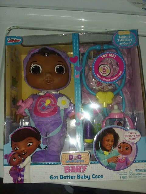 Just Play Doc Mcstuffins Get Better Baby Cece Doll NIB for sale online