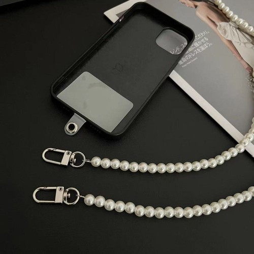 for Phone Case Pearl Strap Anti-lost Sling Universal Clip Bag Phone Lanyard - Zdjęcie 3 z 4