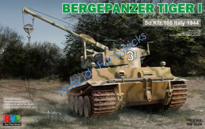 Ryefield-Model 1/35 5008 Sd.Kfz.185 Bergepanzer Tiger I 1944