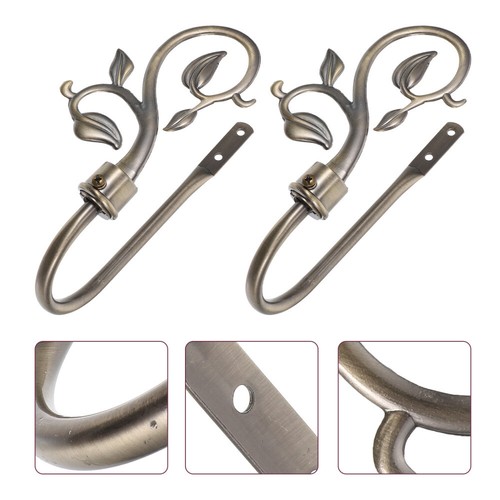 TEMPSA 2x Embrasses à Rideaux Crochets Murals Curtain Tieback en