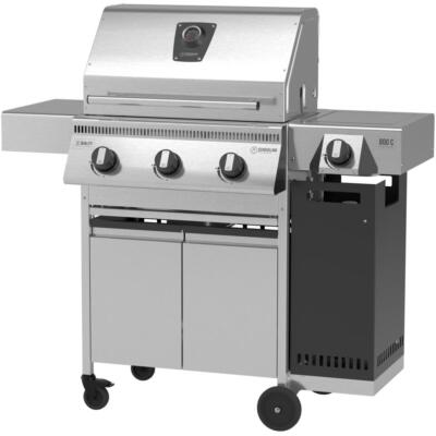 Gasgrill Edelstahl ''Henry L - Deluxe'' mit Infrarotbrenner | Made in Germany