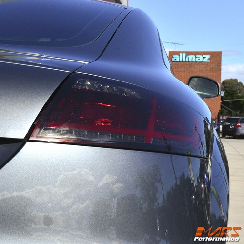 Smoke Red LED 3D Stripe Bar Tail lights & Dynamic Indicator for AUDI TT 8J 06-14 - Bild 16 von 19