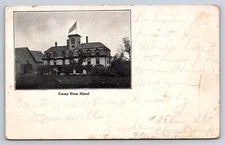 Postcard ME Camp Etna Maine Camp Etna Hotel c1907 AV2