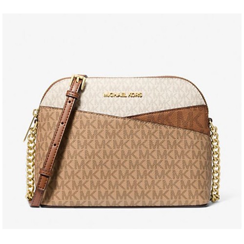 Bolso Bandolera Michael Kors Jet Set Viaje Mediano Bloque de Color Firma Logo (Cámara - Imagen 7 de 8